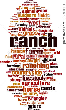 Ranch word cloud 67360061