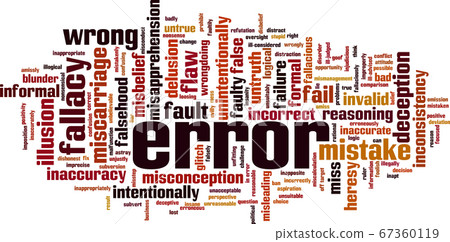 Error word cloud 67360119