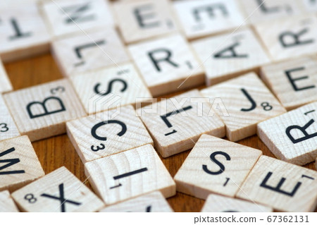 Alphabet game pieces 67362131