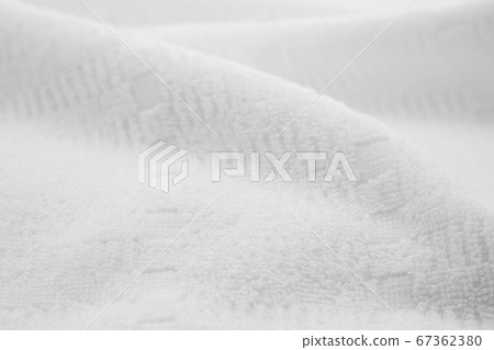 Textured white towel Textured white towel 67362380