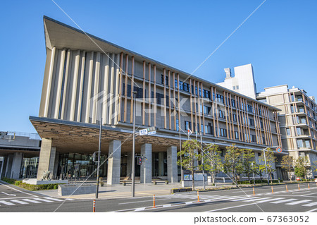 Nagasaki City, Nagasaki Prefecture Nagasaki Prefectural Office in sunny weather Nagasaki City, Nagasaki Prefecture Nagasaki Prefectural Office in sunny weather 67363052