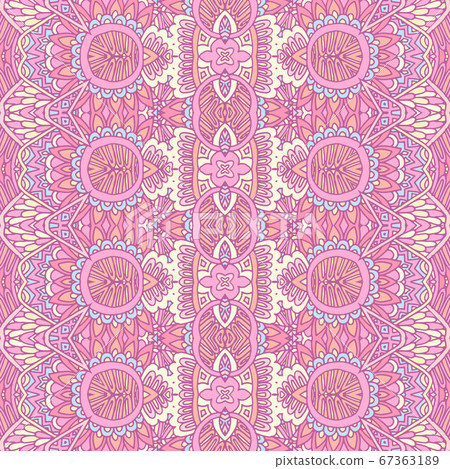 Cute pink Seamless abstract tiled pattern vector - Stock Illustration ...