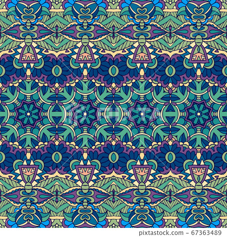 Abstract festive colorful floral vector ethnic Abstract festive colorful floral vector ethnic 67363489