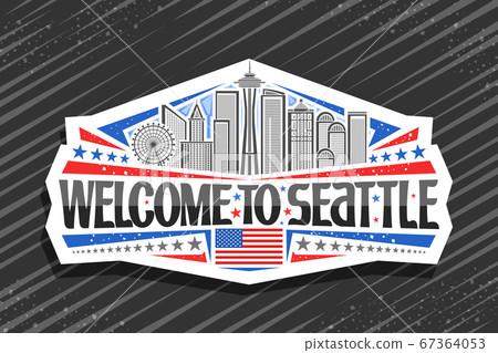 Vector logo for Seattle - Stock Illustration [67364053] - PIXTA