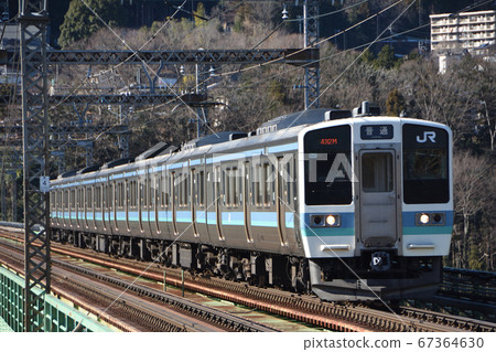 中央幹線上行211系列普通列車(新勝浦河橋戶澤澤橋) 中央幹線上行211系列普通列車(新勝浦河橋戶澤澤橋) 67364630