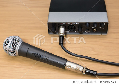Dynamic microphone (online meeting, home recording, video distribution, podcast) Dynamic microphone (online meeting, home recording, video distribution, podcast) 67365734