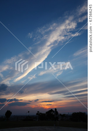 愛知縣名古屋市小山上的Takinomizu公園的夜景 67366245