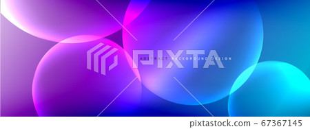 Vector abstract background liquid bubble circles on fluid gradient with shadows and light effects. Shiny design templates for text Vector abstract background liquid bubble circles on fluid gradient with shadows and light effects. Shiny design templates for text 67367145