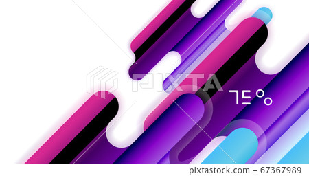 Abstract liquid lines geometric background-插圖素材 [67367989] - PIXTA圖庫