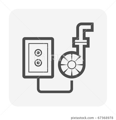 water pump icon 67368978
