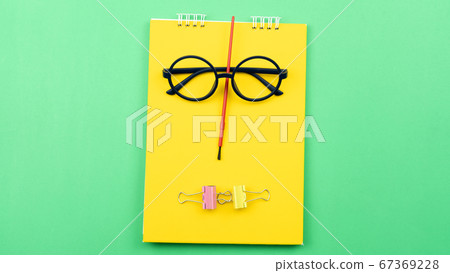 Education concept of yellow book and education 67369228