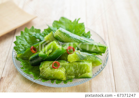 Pickled cucumber spicy 67371247