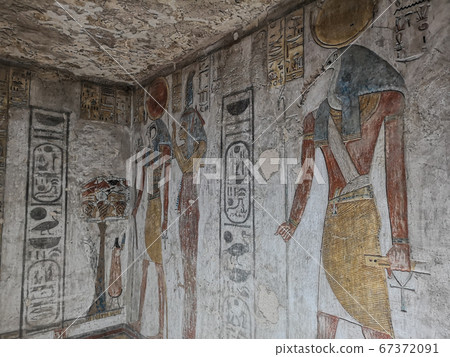 the tomb KV14, the tomb of the Egyptian pharaoh 67372091