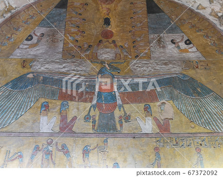 the tomb KV14, the tomb of the Egyptian pharaoh 67372092