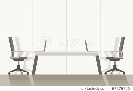 [Background material] Meeting room business illustration 67376790