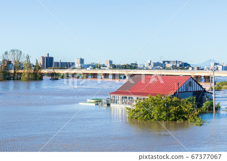 19號颱風大雨洪水荒川河床 19號颱風大雨洪水荒川河床 67377067