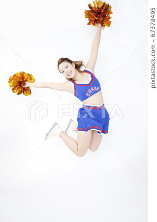 Cheerleader jumping Cheerleader jumping 67378495