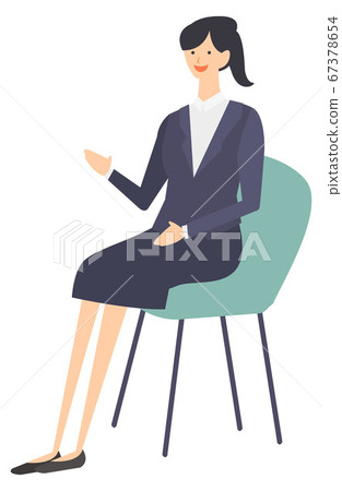 面試求職求職求職矢量插圖女西裝招聘 面試求職求職求職矢量插圖女西裝招聘 67378654