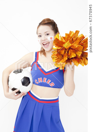 啦啦隊歡呼足球 啦啦隊歡呼足球 67378945