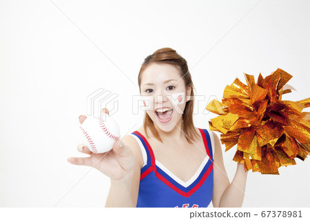 啦啦隊歡呼棒球 啦啦隊歡呼棒球 67378981