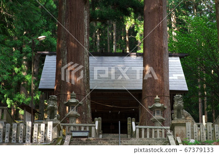 惠那神社夫婦香柏木和本堂:岐阜縣惠那市 惠那神社夫婦香柏木和本堂:岐阜縣惠那市 67379133