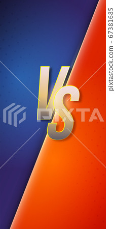 Background in Versus style for fight or Background in Versus style for fight or 67381685