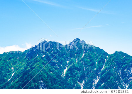 Tateyama Kurobe Alpine Route, Mt. Subari and Harinogi, seen from Daikanbo Tateyama Kurobe Alpine Route, Mt. Subari and Harinogi, seen from Daikanbo 67381881