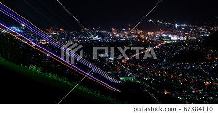 小樽天狗山的夜景 67384110