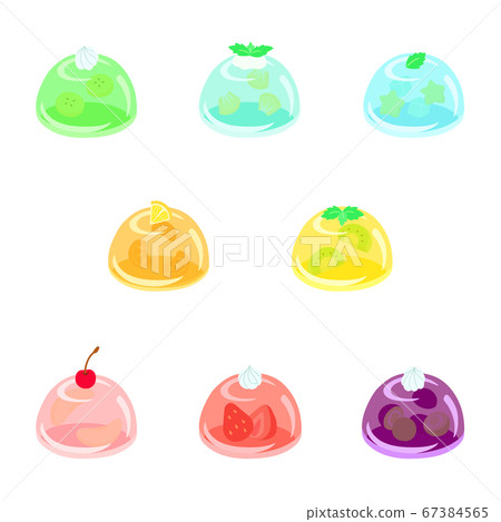 果凍水果+裝飾(圓形) 果凍水果+裝飾(圓形) 67384565