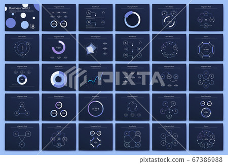 Big set of infographics elements. EPS10. Stock Big set of infographics elements. EPS10. Stock 67386988