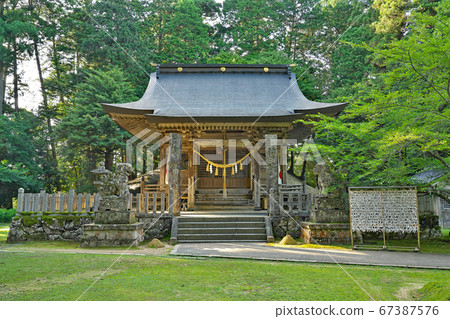 [Awaka Shrine] Awaka, Santo Town, Asago City, Hyogo Prefecture 67387576