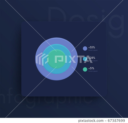 Vector graphic infographics. Template for creating Vector graphic infographics. Template for creating 67387699