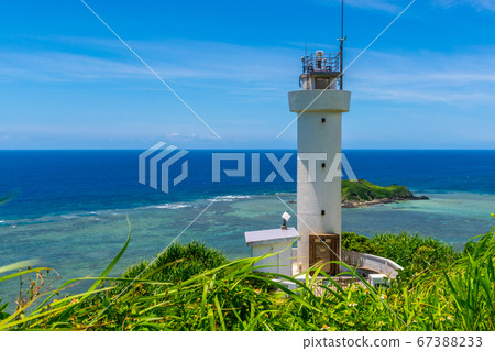 Hirakubozaki lighthose, Ishigaki island, Okinawa 67388233
