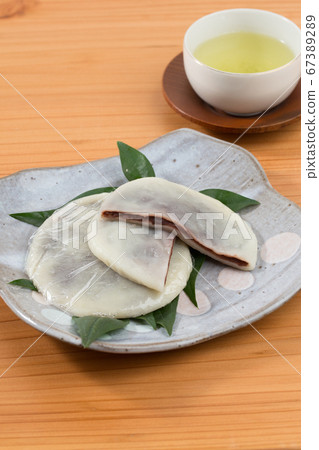 Boiled rice cake in Oita prefecture 67389289