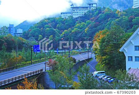 北海道層雲峽溫泉秋葉 67390203