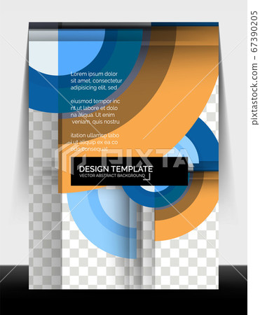 Circle design a4 flyer print template, annual report design Circle design a4 flyer print template, annual report design 67390205