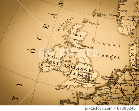 Old map England 67390246