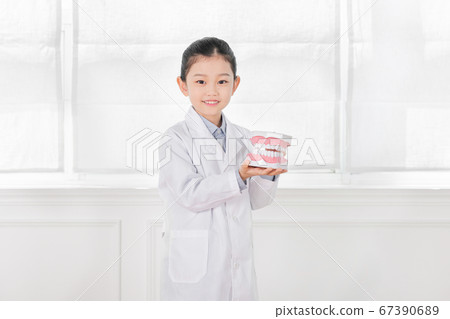 Happy children concept, a portrait of asian children smiling 509 67390689