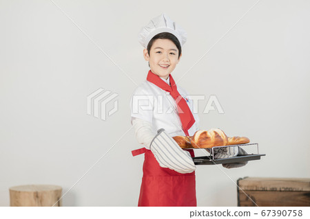 Happy children concept, a portrait of asian children smiling 399 67390758