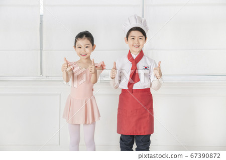 Happy children concept, a portrait of asian children smiling 386 Happy children concept, a portrait of asian children smiling 386 67390872