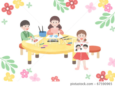 New learning concept, new start in spring time illustration 009 67390965