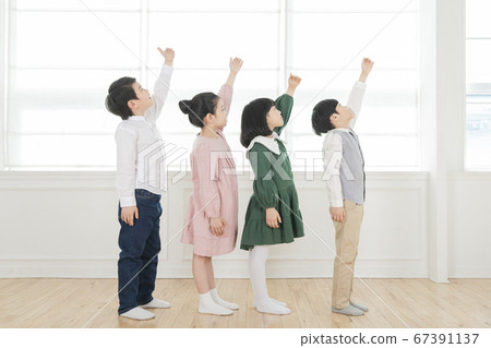 Happy children concept, a portrait of asian children smiling 196 Happy children concept, a portrait of asian children smiling 196 67391137