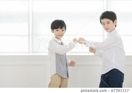 Happy children concept, a portrait of asian children smiling 181 Happy children concept, a portrait of asian children smiling 181 67391317