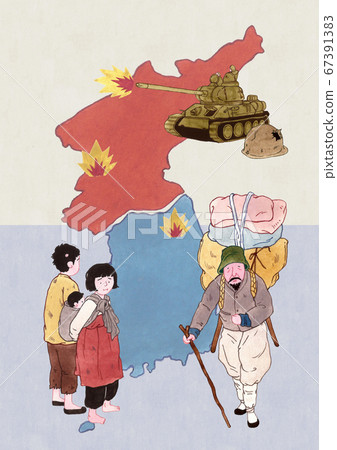 Hand drawn great people and historical events in Korea 011 Hand drawn great people and historical events in Korea 011 67391383
