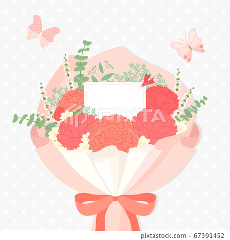 Carnations flower background. Flowers composition illustration005 Carnations flower background. Flowers composition illustration005 67391452