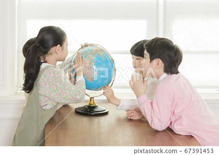 Happy children concept, a portrait of asian children smiling 110 Happy children concept, a portrait of asian children smiling 110 67391453