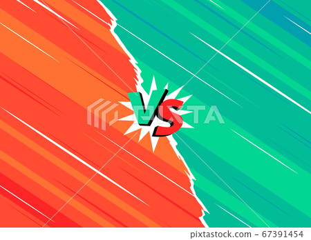 VS versus symbol for confrontation or opposition design concept illustration 004 VS versus symbol for confrontation or opposition design concept illustration 004 67391454