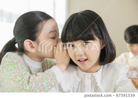 Happy children concept, a portrait of asian children smiling 091 Happy children concept, a portrait of asian children smiling 091 67391539