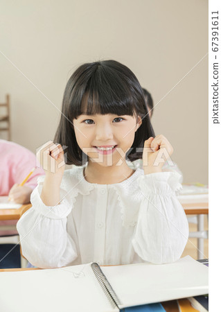 Happy children concept, a portrait of asian children smiling 085 Happy children concept, a portrait of asian children smiling 085 67391611