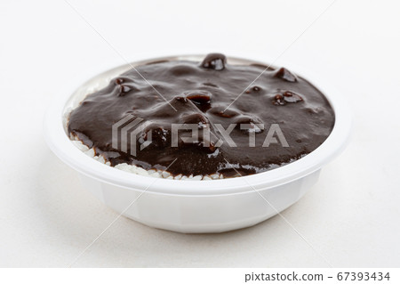 Instant food products concept- dry instant noodles, luncheon meat sliced, canned fish on white background 091 67393434